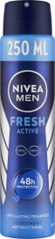 Nivea Men Fresh Active deodorant ve spreji, 250 ml