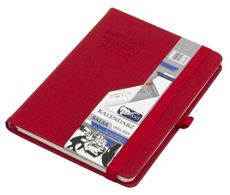 Kalendarz pedagoga 2024/25 B6 tyg Salsa czerwony Kalendarz pedagoga 2024/25 B6 tyg Salsa czerwony