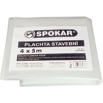 Stavební plachta 4x5m - 100MY