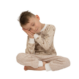 Dětské pyžamo Žirafa; Barva: béžová; Velikost: 98