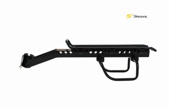 nosič Sport Arsenal 263 na sedlovku Al s bočnicemi černý nosič Sport Arsenal 263 na sedlovku Al s bočnicemi černý