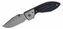 KA-BAR KB-3072 WARTHOG III všestranný vreckový nôž 8 cm, teflón, čierna, G10, spona