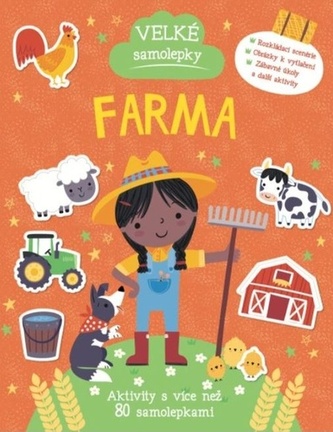 Velké samolepky Farma