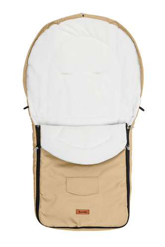 ŚPIWOREK POLAR CAPPUCCINO DO WÓZKA (95x40)