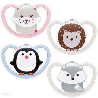 318736 SMOCZEK SILIKONOWY SPACE 0-6 1SZT 535465