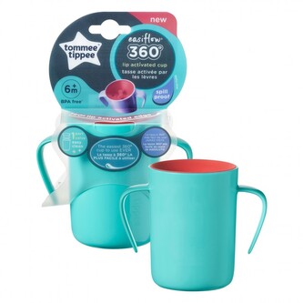 472069 KUBEK 360*EASIFLOW + UCHW.200ML ZILEONY Tommee Tippee