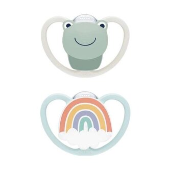 440154 SMOCZEK SILIKONOWY SPACE 0-6 2SZT 527873, 730313