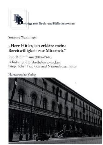 'Herr Hitler, ich erkläre meine Bereitwilligkeit zur Mitarbeit'