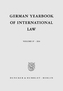 German Yearbook of International Law / Jahrbuch für Internationales Recht. Vol.57 (2014)
