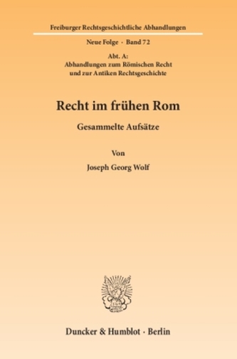 Recht im frühen Rom