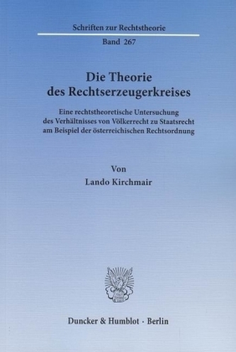 Die Theorie des Rechtserzeugerkreises