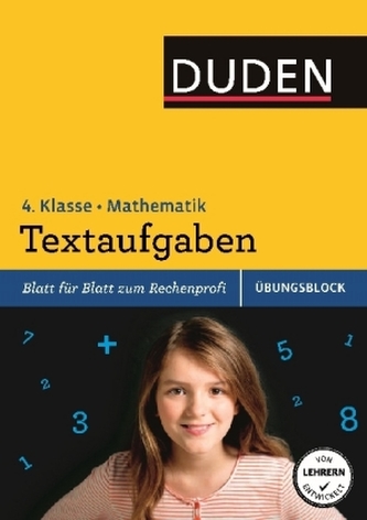 Übungsblock: Mathematik - Textaufgaben 4. Klasse