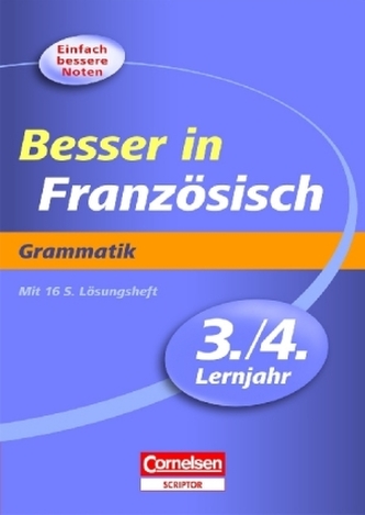 Besser in Französisch, Grammatik, 3./4. Lernjahr