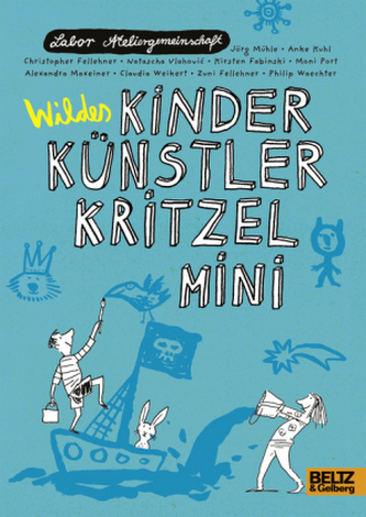 Wildes Kinder Künstler Kritzelmini