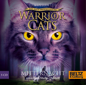 Warrior Cats, Die neue Prophezeiung - Mitternacht, 5 Audio-CDs