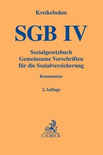 SGB IV, Sozialgesetzbuch, Kommentar