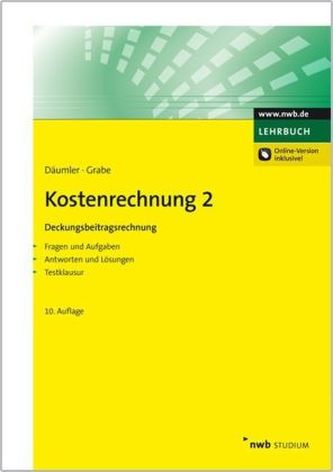 Kostenrechnung 2 - Deckungsbeitragsrechnung