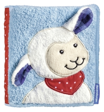 Mein kuschelweiches Schäfchen-Buch, Stoffbuch. Mon livre douillet mouton. Il mio libro 'Pecorello'