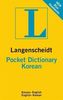 Langenscheidt Pocket Dictionary Korean