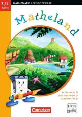 3./4. Klasse, Arithmetik, Sachrechnen, Geometrie, CD-ROM