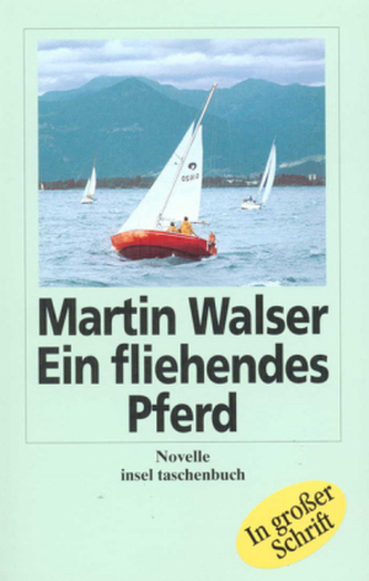 Ein fliehendes Pferd, Großdruck