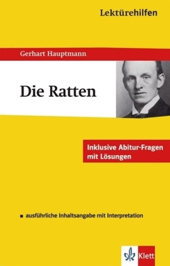 Lektürehilfen Gerhart Hauptmann 'Die Ratten'