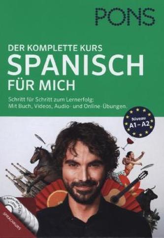 PONS Spanisch für mich, m. 4 Audio-CD + MP3-CDs + 1 DVD