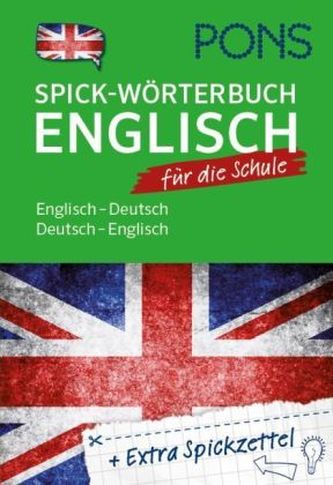 PONS Spick-Wörterbuch für die Schule Englisch