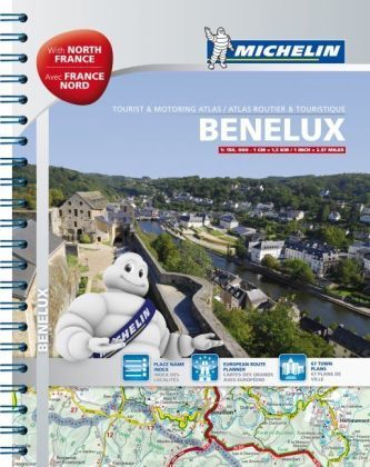 Michelin Straßen- und Reiseatlas Benelux