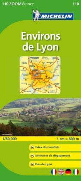 Michelin Karte Environs Lyon