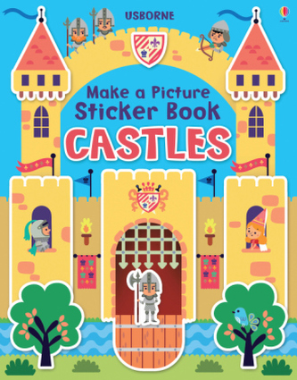Make a Picture Sticker Book Castles