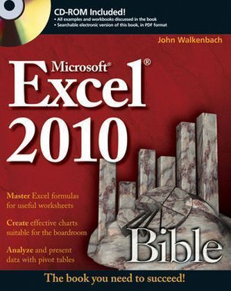 Microsoft Excel 2010 Bible, w. CD-ROM