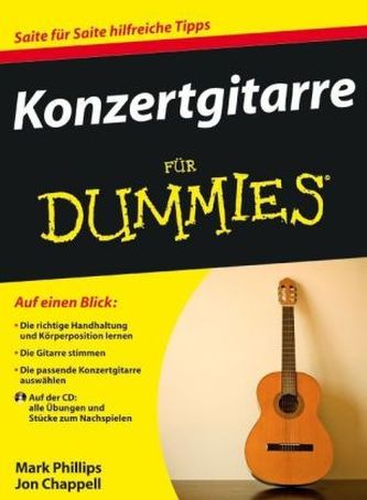 Konzertgitarre für Dummies, m. Audio-CD