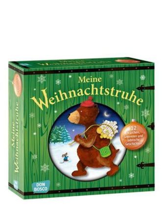 Meine Weihnachtstruhe, 12 Mini-Bilderbücher