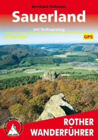 Rother Wanderführer Sauerland mit Rothaarsteig