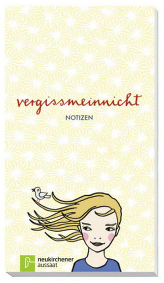 vergissmeinnicht-Magnetnotizblock
