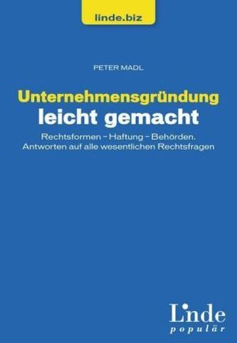 Unternehmensgründung leicht gemacht