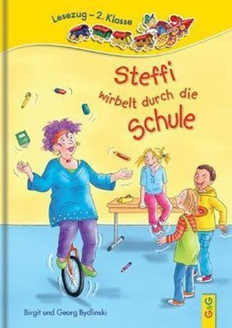 Steffi wirbelt durch die Schule