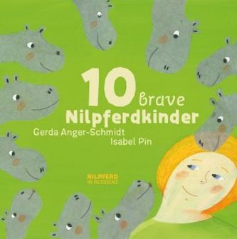 10 brave Nilpferdkinder