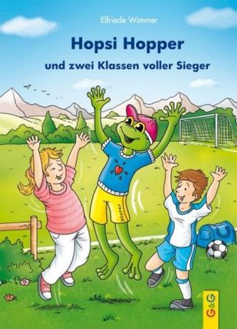 Hopsi Hopper und zwei Klassen voller Sieger