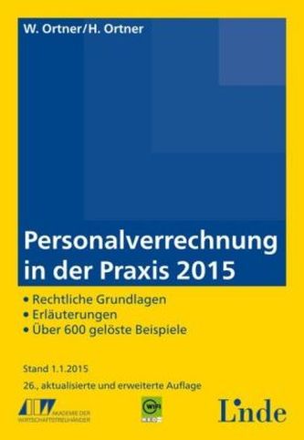 Personalverrechnung in der Praxis 2015  (f. Österreich)