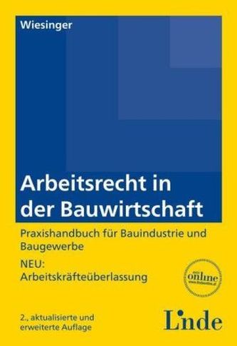 Arbeitsrecht in der Bauwirtschaft  (f. Österreich)