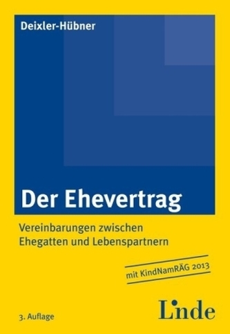 Der Ehevertrag (f. Österreich)