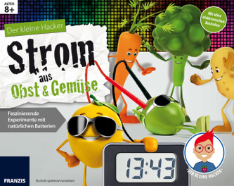 Strom aus Obst und Gemüse (Experimentierkasten)