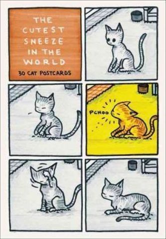 The Cutest Sneeze in the World, 30 Cat Postcards