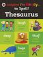 Ladybird I'm Ready to Spell, Thesaurus