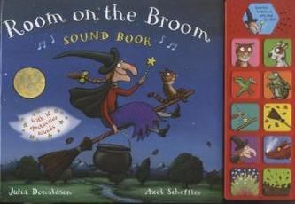 Room on the Broom, w. sound panel. Für Hund und Katz ist auch noch Platz, englische Ausgabe