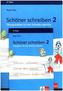 2. Jahrgangsstufe, Übungsheft für den Schreibunterricht