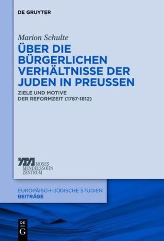 Über die bürgerlichen Verhältnisse der Juden in Preußen