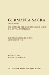 Die Bistümer der Kirchenprovinz Mainz. Das Bistum Würzburg. Bd.8
